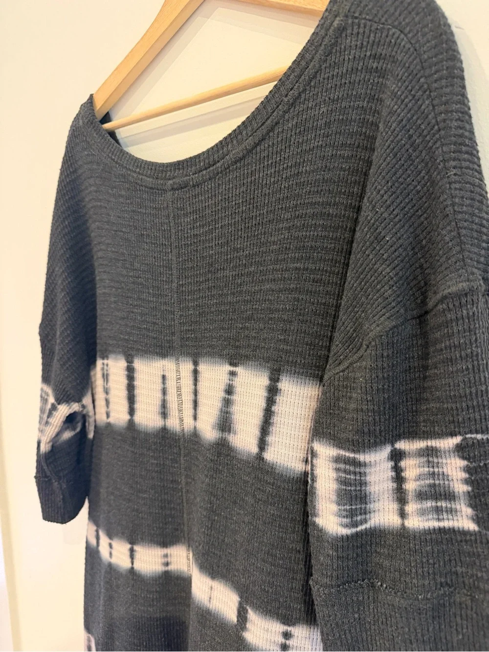 FREE PEOPLE Waffle Knit Tunic Dress